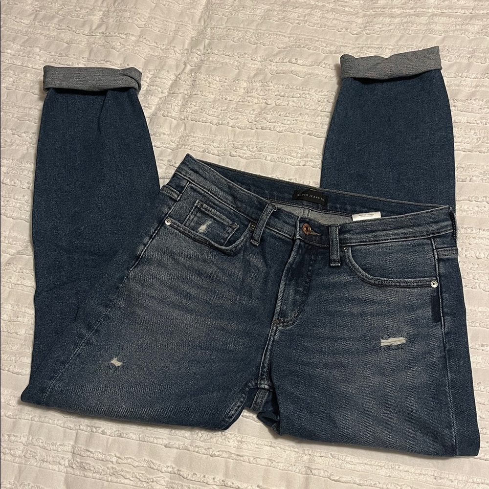 Silver Jeans Co slim boyfriend